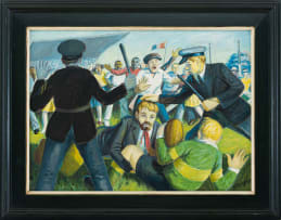 George Milwa Mnyaluza Pemba; The Rugby Match