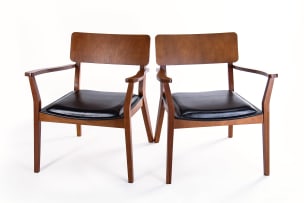 Alain Blatchè; Pair of armchairs for Tok & Stok, Brazil