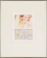 Andrew Verster; Irises with Oriental Figures II