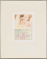 Andrew Verster; Irises with Oriental Figures