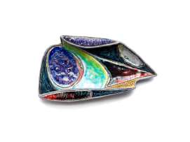 Marcello Fantoni; Cubist bowl