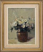 Adriaan Boshoff; Daisies in a Copper Pot