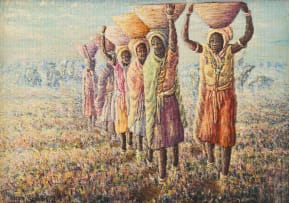 Mmakgabo Mmapula Helen Sebidi; Carrying Fruit from the Lands near Pietersburg, NTVL