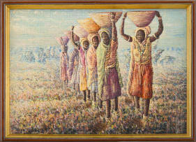 Mmakgabo Mmapula Helen Sebidi; Carrying Fruit from the Lands near Pietersburg, NTVL