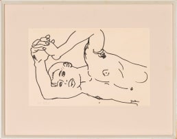 Walter Battiss; Reclining Figure