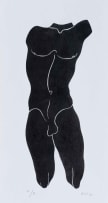 Bill (William John) Davis; Nude Male Torso