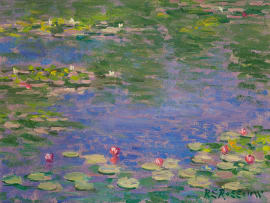 Roelof Rossouw; Gentle Lily Pond