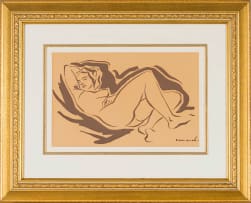 Maurice van Essche; Three Nudes, three