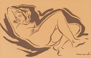 Maurice van Essche; Three Nudes, three