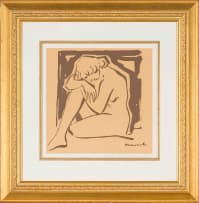 Maurice van Essche; Three Nudes, three