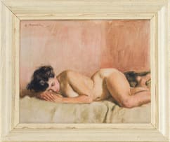 Robert Broadley; Reclining Nude