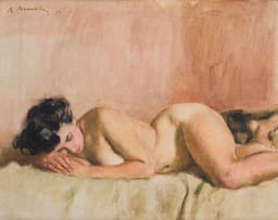 Robert Broadley; Reclining Nude
