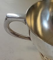 A George V silver porringer, Adie Brothers, Birmingham 1930