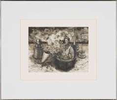 Judy Woodborne; Man with Dog II