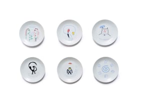 Norman Catherine; Dinner plates, six