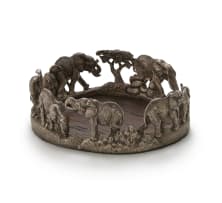A Silver wine coaster, Patrick Mavros, Harare, 2005