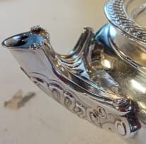 A George III silver teapot, Paul Storr, London 1810