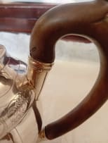 A George III Irish silver teapot, Robert Breading, Dublin 1803