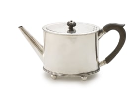 A George III silver teapot, Hester Bateman, London 1783
