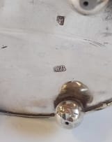 A George III silver teapot, Hester Bateman, London 1783