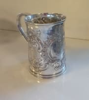 A George III silver mug, Peter, Ann & William Bateman, London, 1800