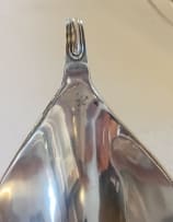 A pair of Edward VII silver salts, Williams Ltd, Birmingham, 1902