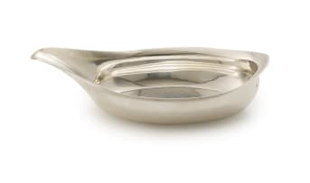A George III silver pap boat, George Knight, London, 1819