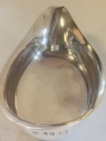 A George III silver pap boat, George Knight, London, 1819