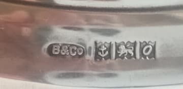 An Elizabeth II silver candlestick, W I Broadway & Co, Birmingham 1960