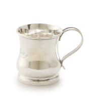 An Edward VII silver mug, Horace Woodward & Co, London 1910