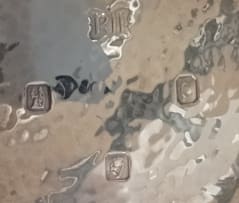 A Edward VII silver pin dish, Royal Irish Silver Co, Dublin 1970