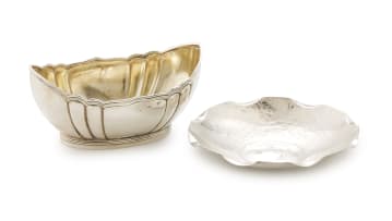 A Edward VII silver pin dish, Royal Irish Silver Co, Dublin 1970