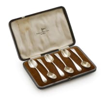 A set of six Victorian teaspoons, Josiah Williams & Co 1899
