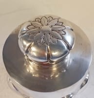 A German tea caddy, makers marks worn, c.1886