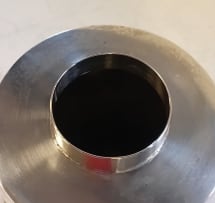 A German tea caddy, makers marks worn, c.1886