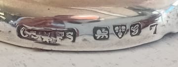 An Edward VII mother-of-pearl and silver mount bon-bon dish, Chester 1907
