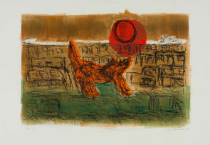 David Koloane; The Dog and the Moon