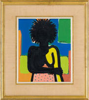 Walter Battiss; A Silhouette Figure