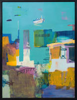 Mary Visser; Harbour Composition, diptych