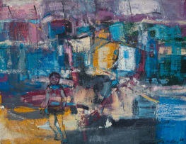 Ephraim Ngatane; Township Scene