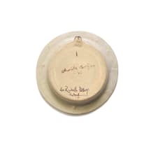 Christo Coetzee; Plate decorated with head