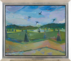 Wendy Anziska; Park with Fountain