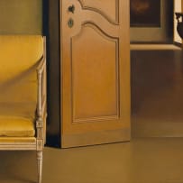 Wim Blom; Interior with Empire Chair