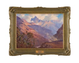 Willem Hermanus Coetzer; Mont Aux Sources van Oosterlike Kraans (Mont Aux Sources from the Eastern Cliffs)