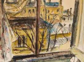 Maud Sumner; View through a Window, Montparnasse, Paris