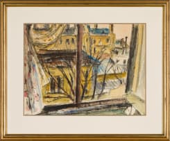 Maud Sumner; View through a Window, Montparnasse, Paris