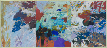 Andrew Verster; Abstract Composition (Paradise Series), polyptych