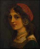 Italian School, 19th Century; Portrait of a Lady