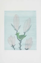 Keiko Minami; Bird on a Tree Branch