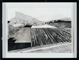 Setlamorago Mashilo; Untitled (Abstract Landscape)
